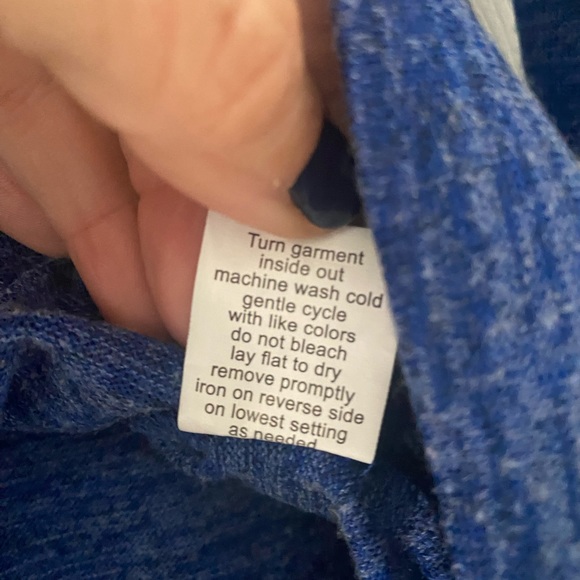 Women’s blue sweater - Picture 6 of 6